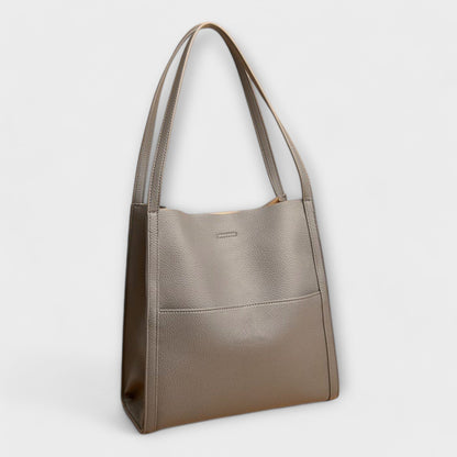 Women's Structured Handbag with Spacious Interior and Sturdy Design