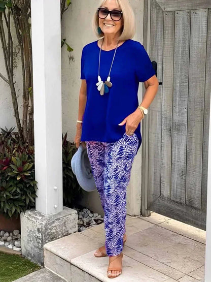 Haven | Lightweight Summer Set with Short Sleeve Top