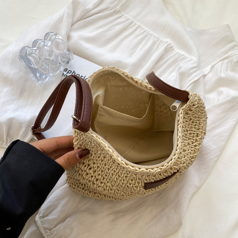 Women's Shoulder Bag with Relaxed Design and Versatile Style