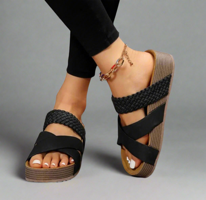 Women's Sandals with Arch Support and Adjustable Straps