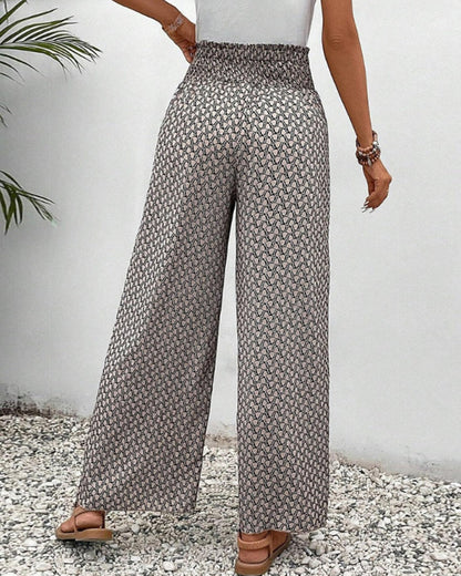 Lennox | Wide Leg Trousers with Relaxed Fit and Breathable Fabric