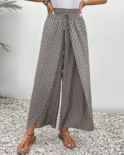 Lennox | Wide Leg Trousers with Relaxed Fit and Breathable Fabric