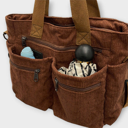 Women's Versatile Tote Bag with Spacious Interior and Durable Design