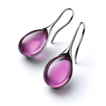 ROMY™ - Crystal Drop Earrings in Gold and Silver