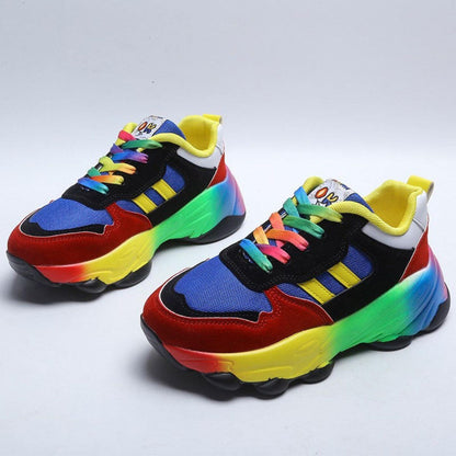 Women's Athletic Sneakers with Supportive Design and Breathable Material