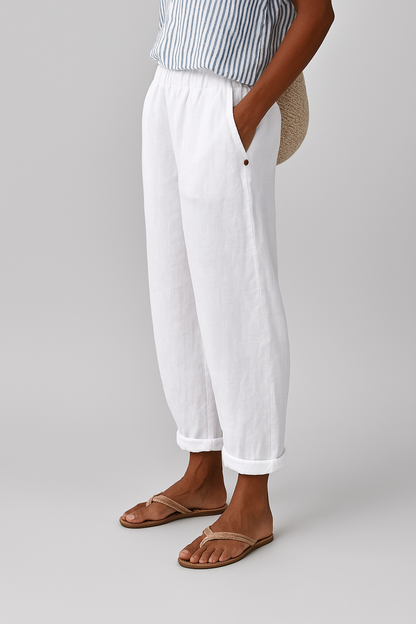 Valerie | Trousers with Side Pockets and Relaxed Fit