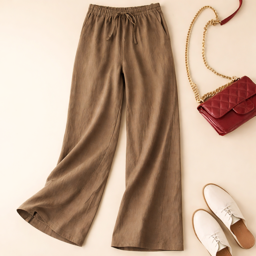 Marlowe | Drawstring Trousers with Relaxed Fit and Versatile Style
