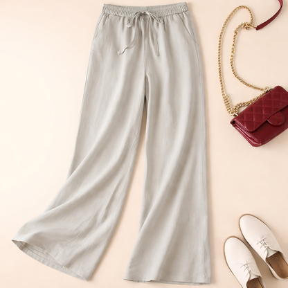 Marlowe | Drawstring Trousers with Relaxed Fit and Versatile Style