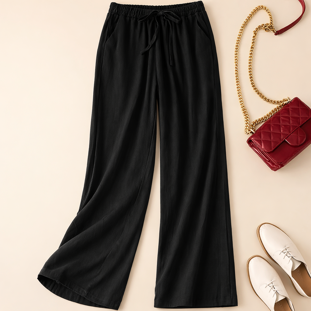Marlowe | Drawstring Trousers with Relaxed Fit and Versatile Style