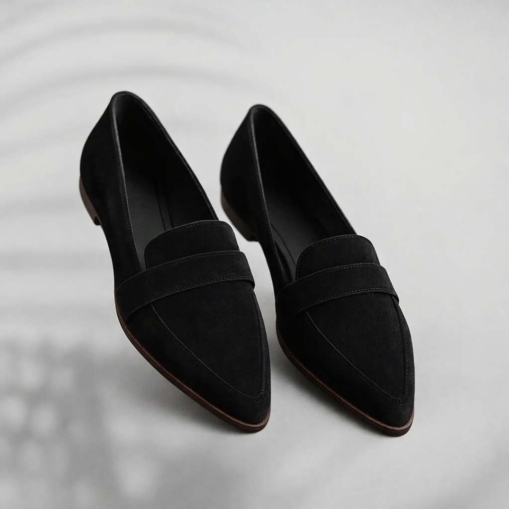 Women's Sleek Toe Loafers with Smooth Finish and Versatile Design