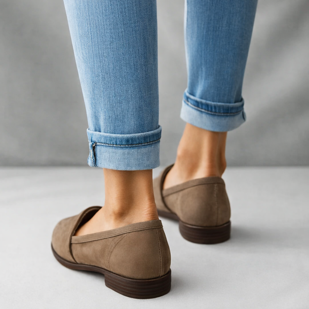 Women's Sleek Toe Loafers with Smooth Finish and Versatile Design