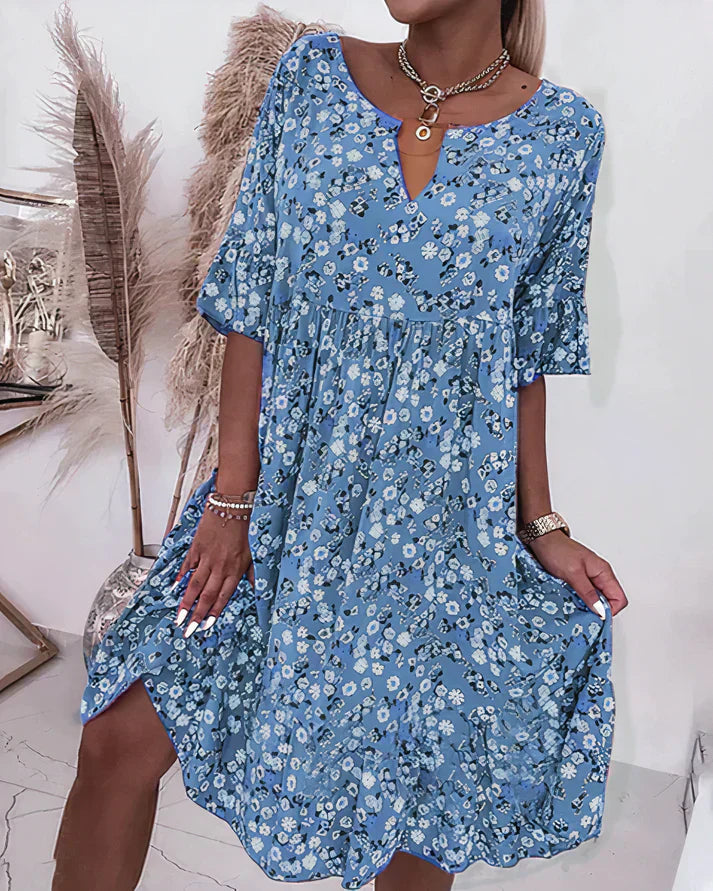 Women's Shift Dress with Classic Design and Versatile Style