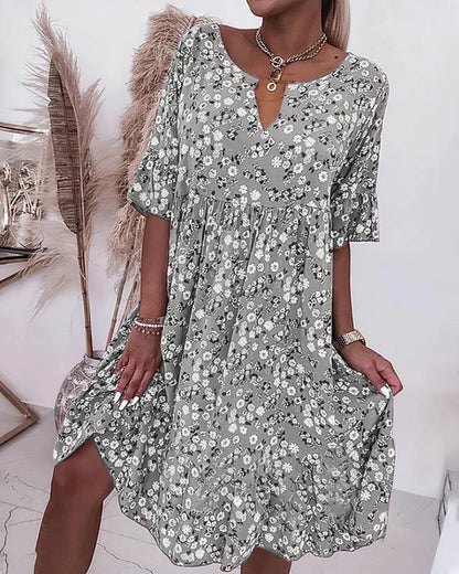 Women's Shift Dress with Classic Design and Versatile Style