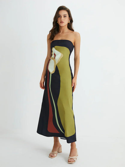 Strapless Maxi Dress
