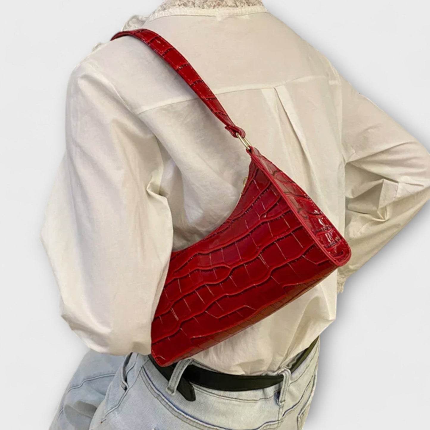 Women's Shoulder Bag with Versatile Design and Adjustable Strap