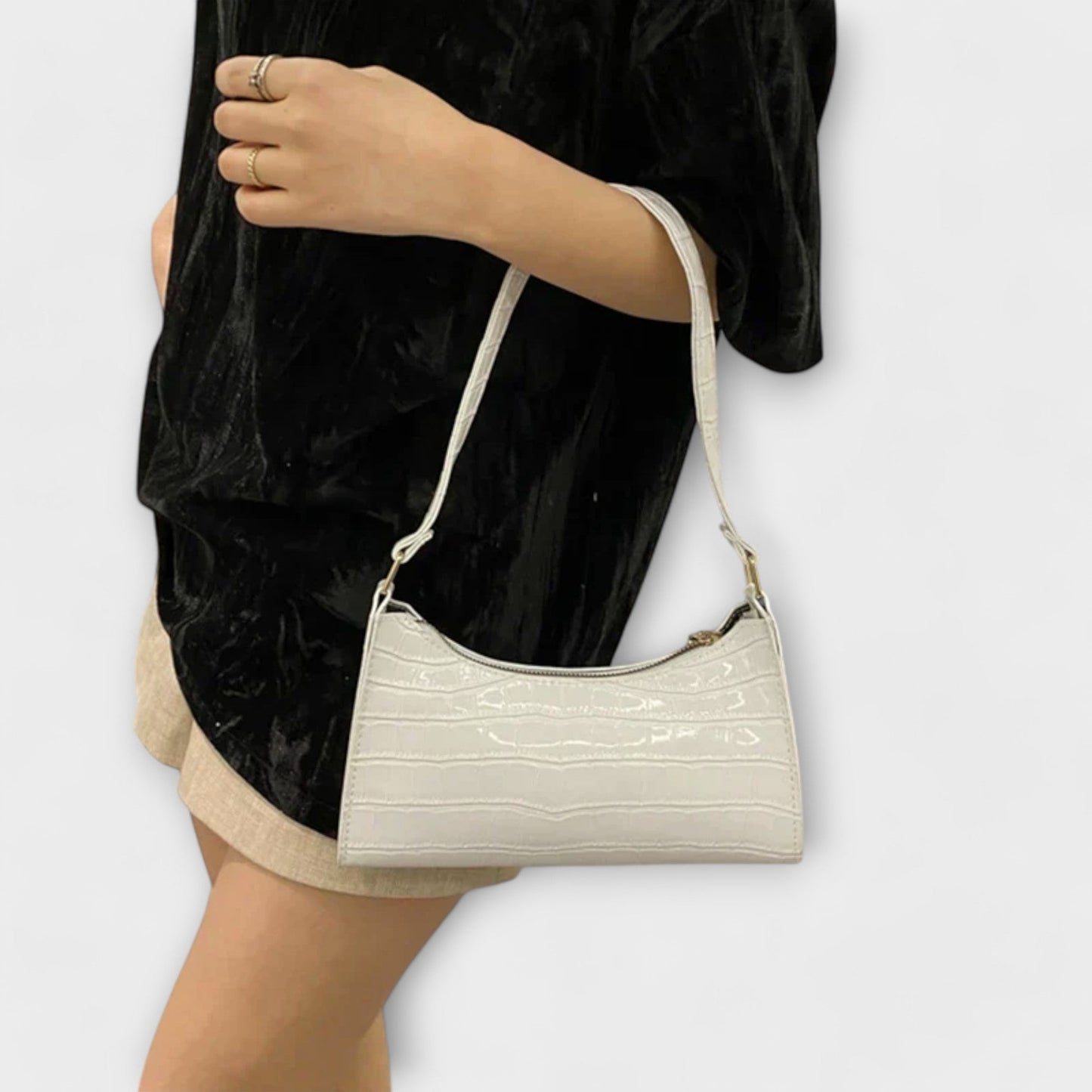 Women's Shoulder Bag with Versatile Design and Adjustable Strap
