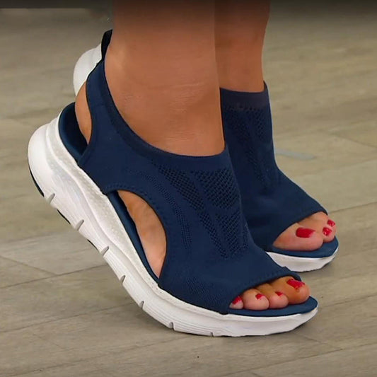 Women's Casual Sandals with Adjustable Straps and Cushioned Sole