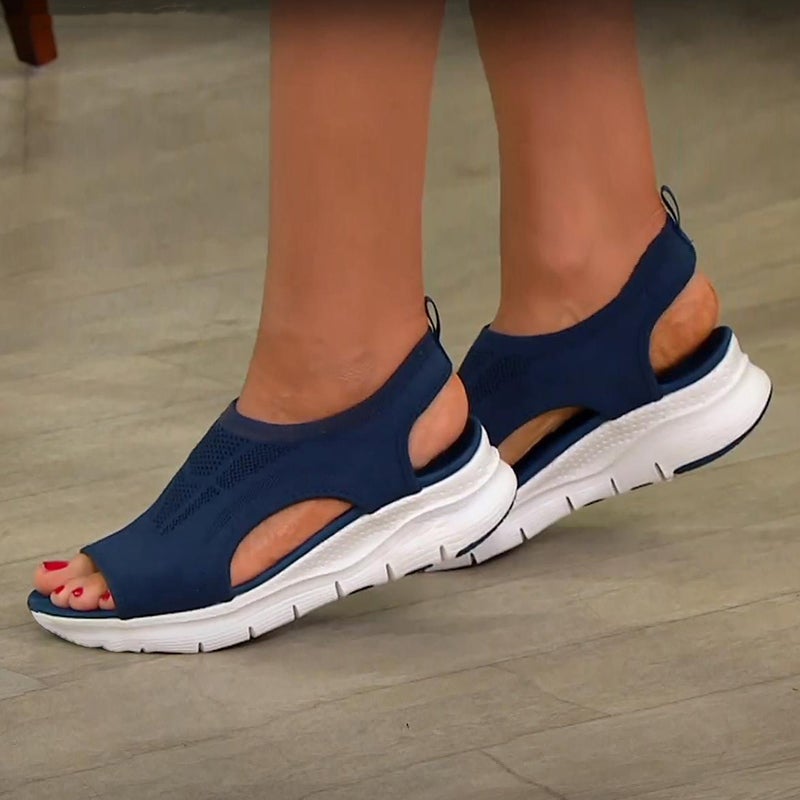 Women's Casual Sandals with Adjustable Straps and Cushioned Sole