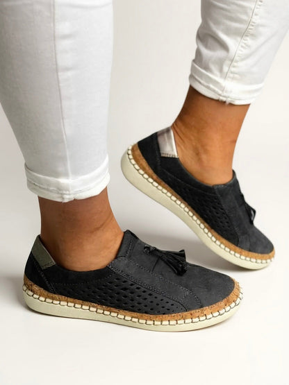 Women's Slip-On Shoes with Easy On and Off Design