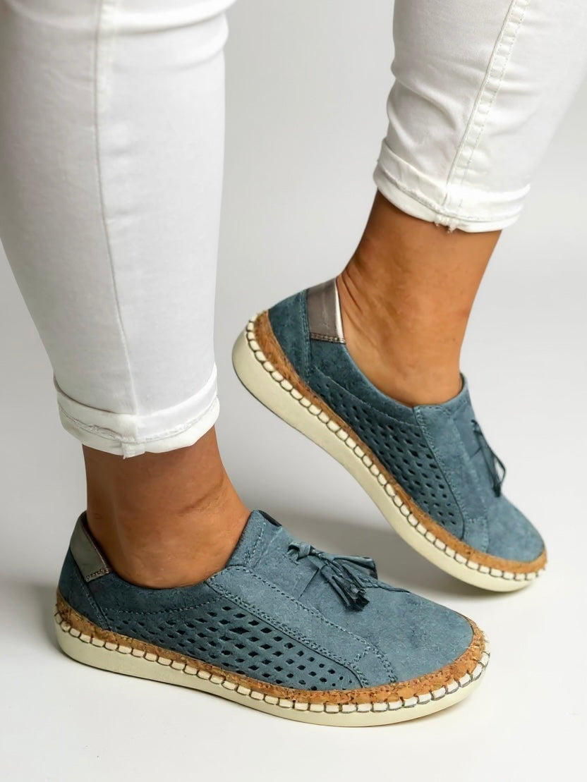 Women's Slip-On Shoes with Easy On and Off Design