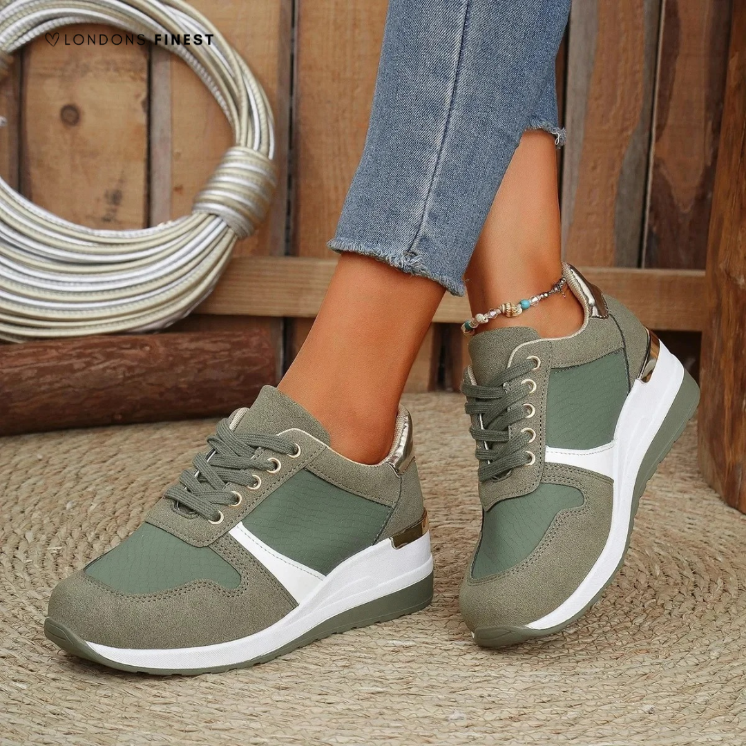 Women's Supportive Footwear with Cushioned Insole and Arch Support