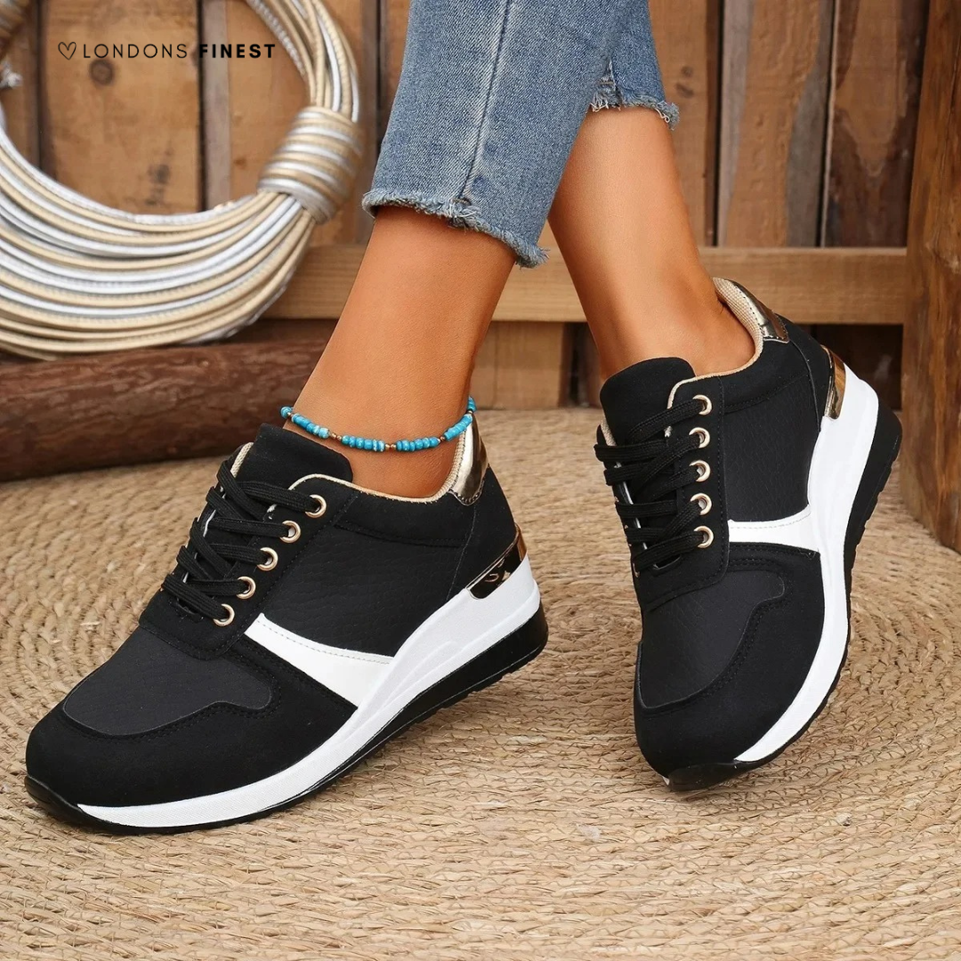 Women's Supportive Footwear with Cushioned Insole and Arch Support