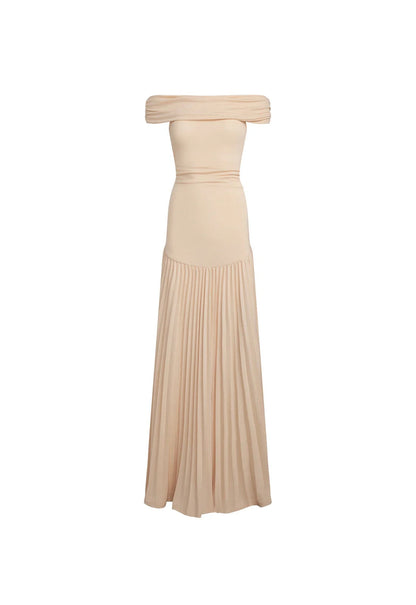 Chic Flowy Flattering Lightweight Fabric Maxi Dress for Effortless Summer Wear