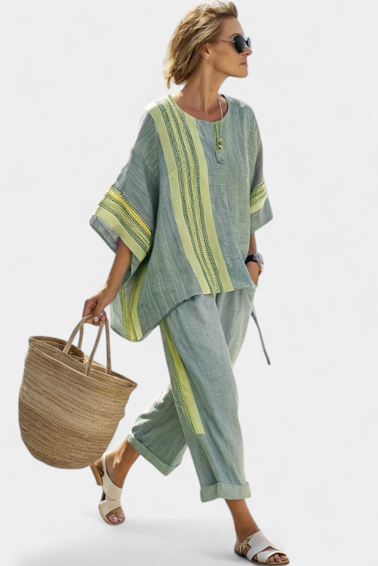Freya | Oversized Two-Piece Set with Tapered Trousers