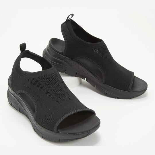 Women's Casual Sandals with Adjustable Straps and Cushioned Sole