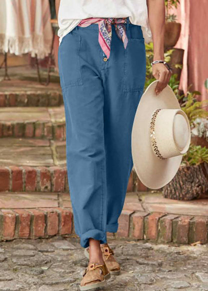 Everly | Relaxed Trousers with Wide Leg and Adjustable Waist