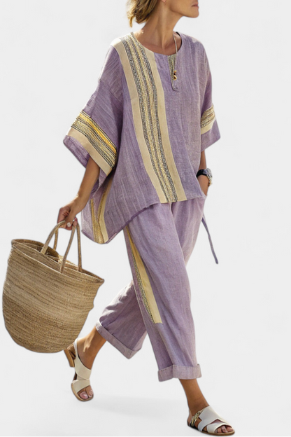 Freya | Oversized Two-Piece Set with Tapered Trousers