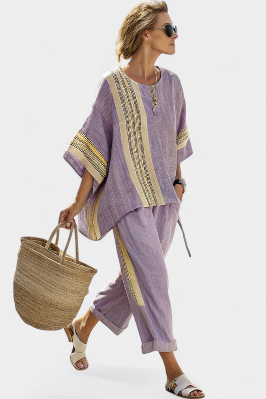 Freya | Oversized Two-Piece Set with Tapered Trousers