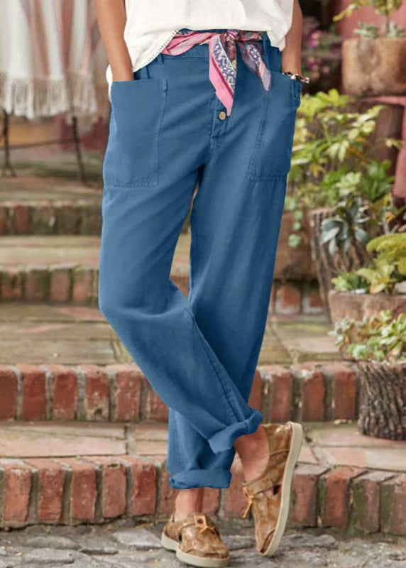 Everly | Relaxed Trousers with Wide Leg and Adjustable Waist