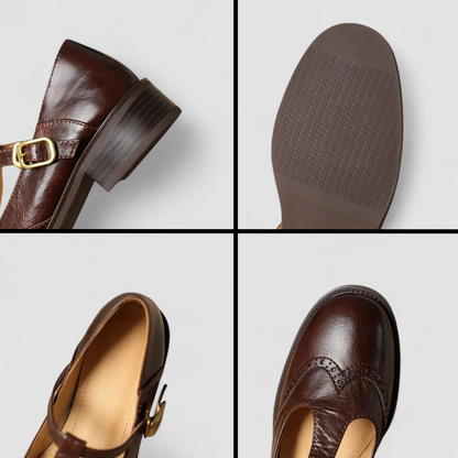 Women's Casual Mary Jane Shoes with Comfortable Fit and Versatile Style