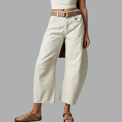 Tatum | Barrel Leg Jeans with High Waist and Relaxed Fit