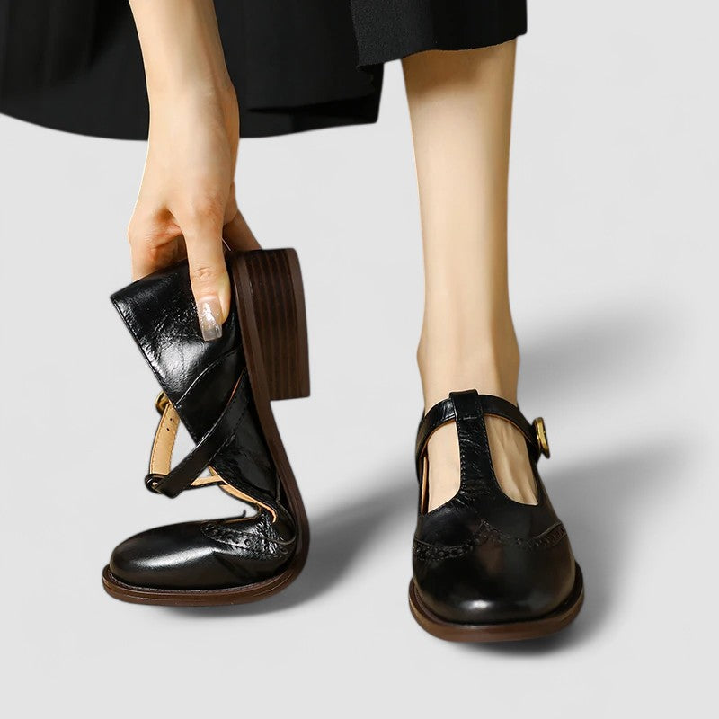 Women's Casual Mary Jane Shoes with Comfortable Fit and Versatile Style