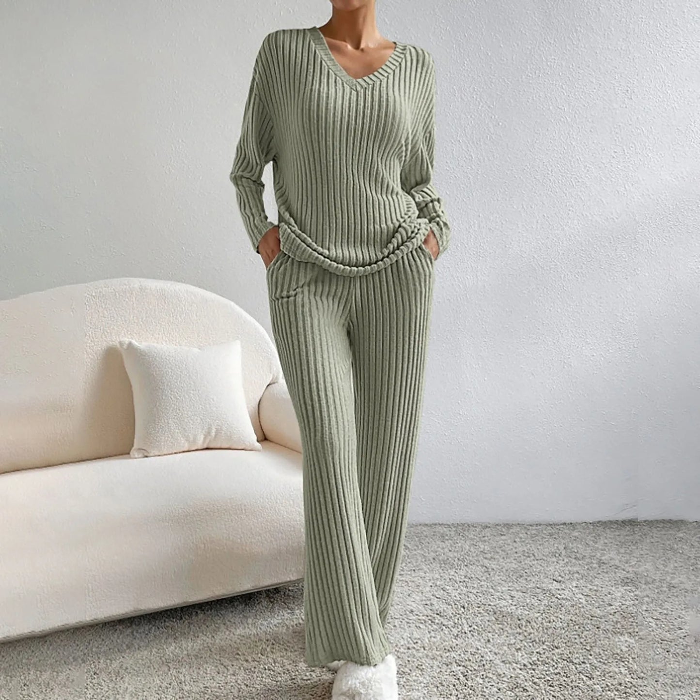 Hazel | Knitted Two-Piece Set with Soft Fabric and Relaxed Fit