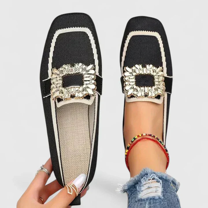 Women's Loafers with Slip-On Design and Supportive Sole