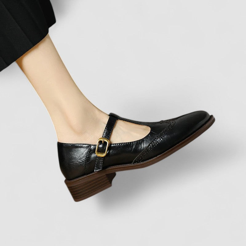 Women's Casual Mary Jane Shoes with Comfortable Fit and Versatile Style
