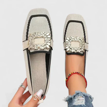 Women's Loafers with Slip-On Design and Supportive Sole
