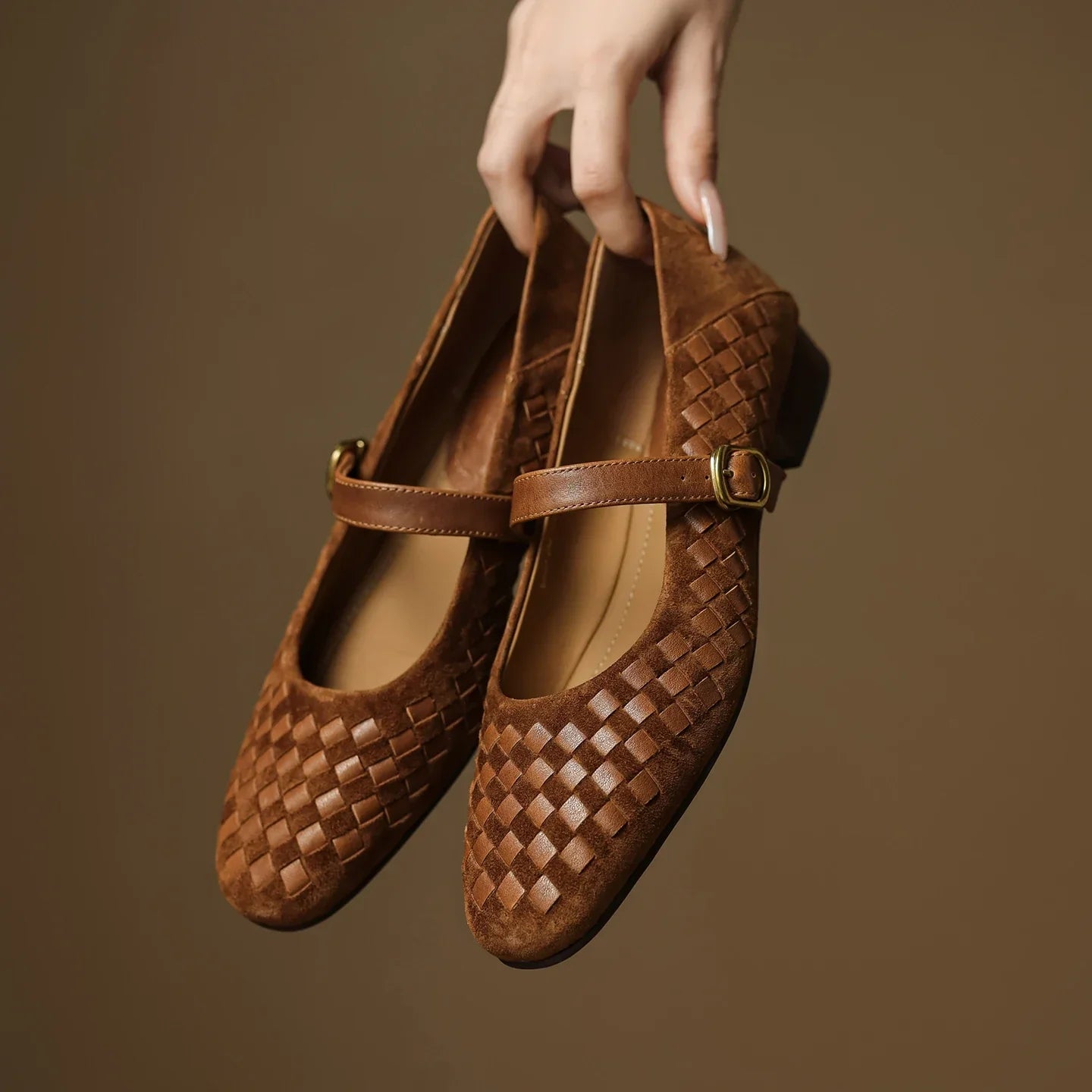 SIERRA GENUINE LEATHER FLATS