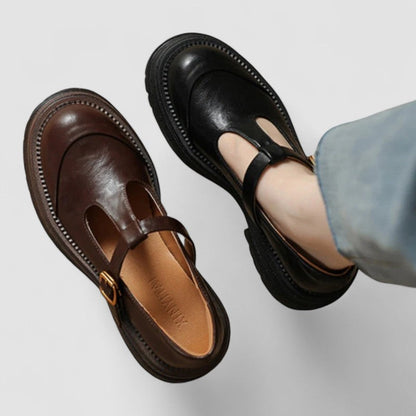 Women's Mary Jane Shoes with Classic Design and Secure Fit