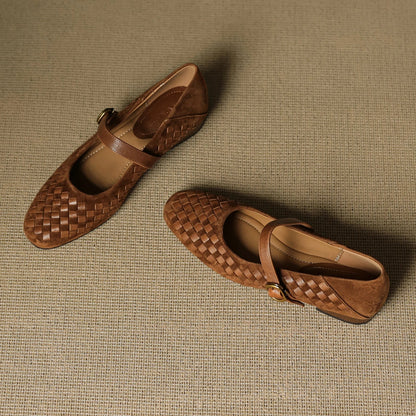 SIERRA GENUINE LEATHER FLATS