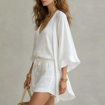 Claudia Linen 3 Piece Co-ord Set