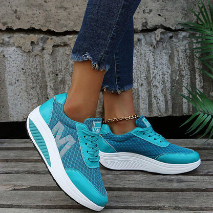 Women's Walking Sneakers with Supportive Design and Breathable Upper