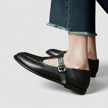 Women's Low Heel Shoes with Supportive Design and Versatile Style