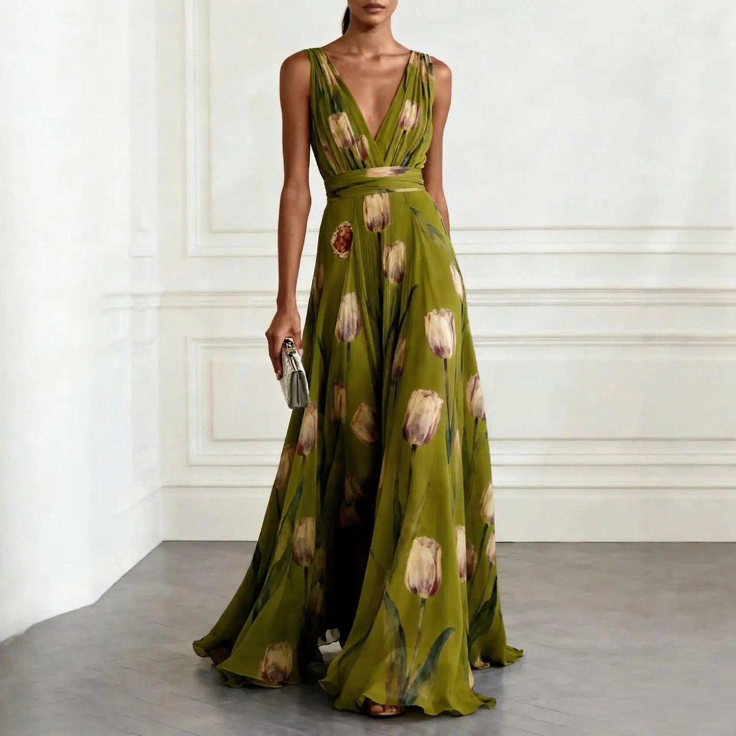 Victoria Tulip Wedding Guest Dress
