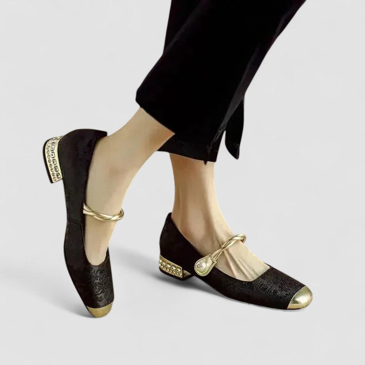 Women's Mary Jane Shoes with Classic Design and Secure Fit