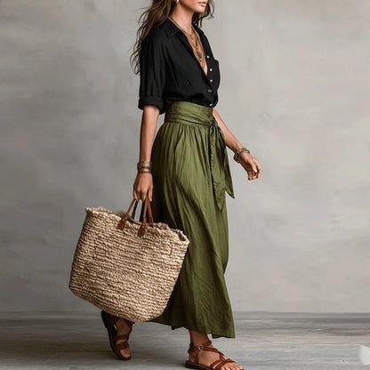 Jeanelle Linen Co-Ord Set