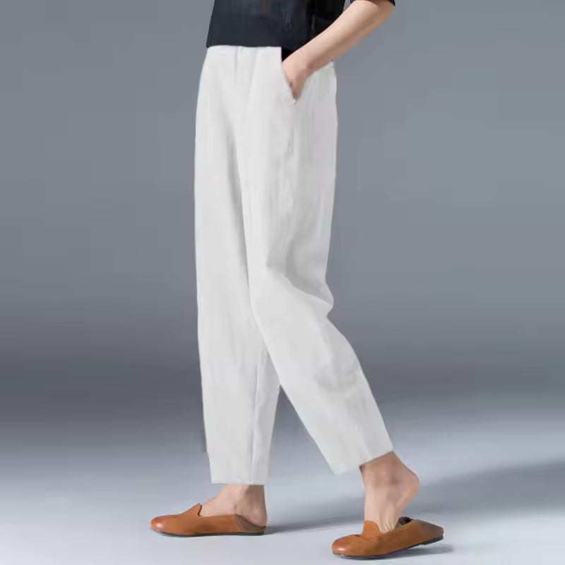 Delaney | Summer Trousers with Lightweight Fabric and Breathable Design